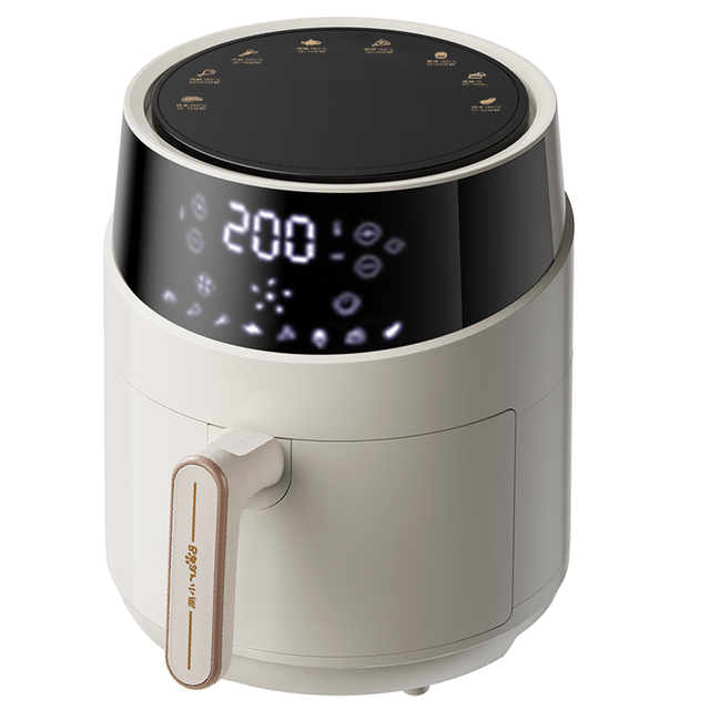 4.6 លី fryer air fryer ជាមួយនឹងការបង្ហាញ holographic