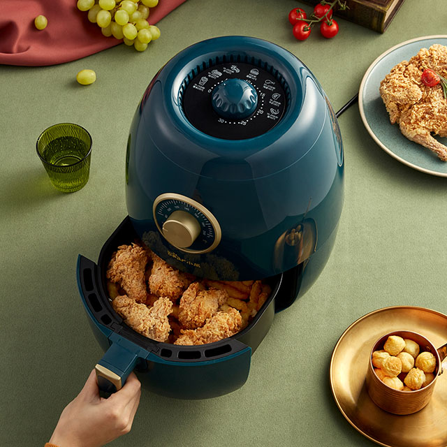 Bear Appliance Smart Air Fryer ជាមួយនឹងកន្ត្រកមិនស្អិត