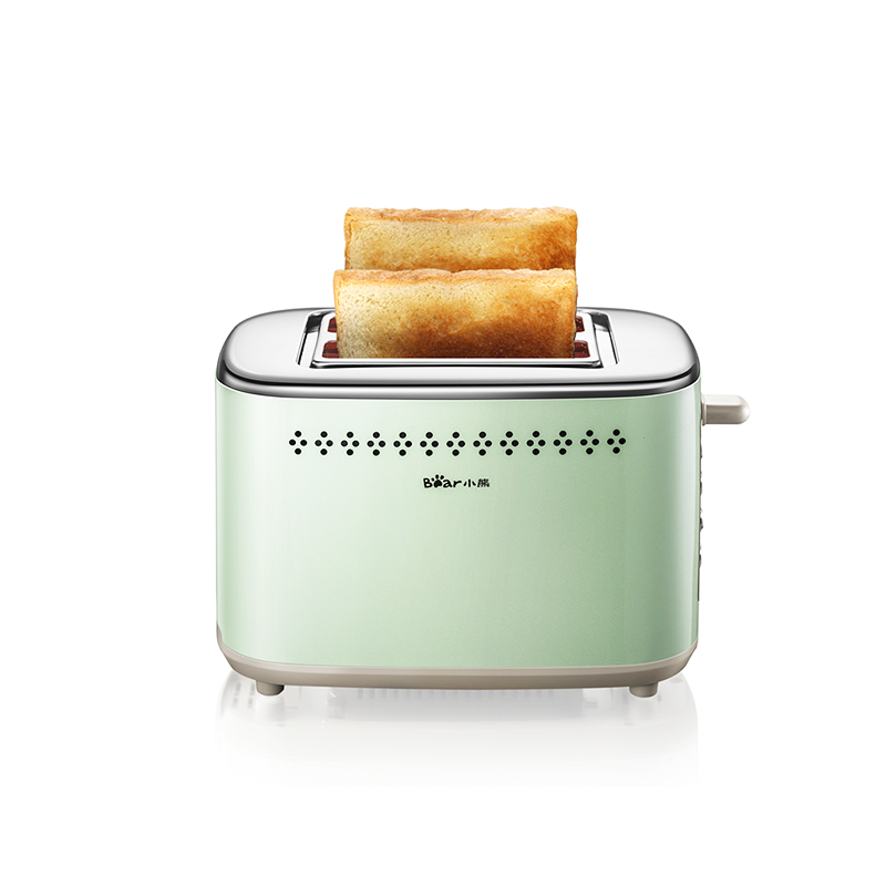 Retro Style 2 Slice Bread Toaster with Steel Housing