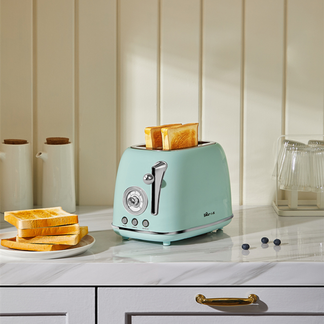 រចនាប័ទ្ម Retro 2 Slice Bread Toaster