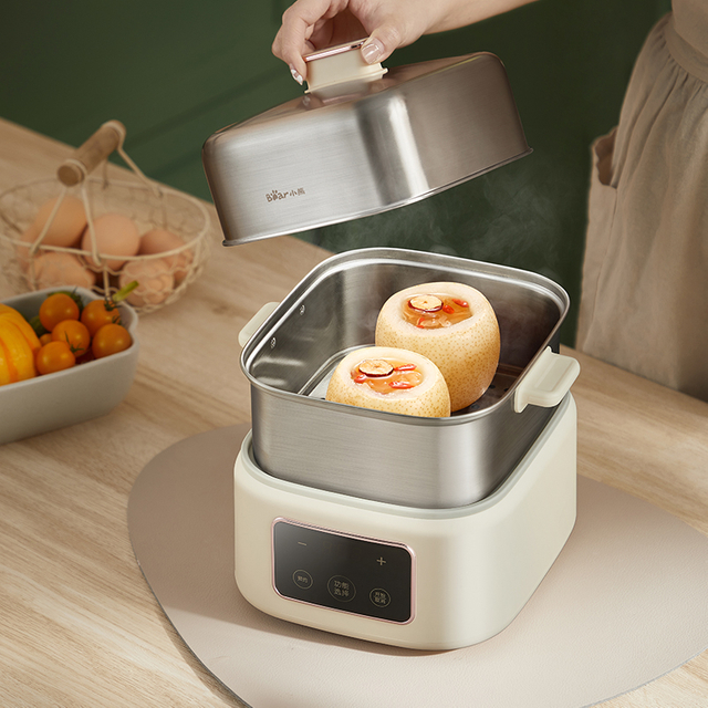 ម៉ាស៊ីនចំហុយអាហារ 4L ជាមួយ Stew Pot