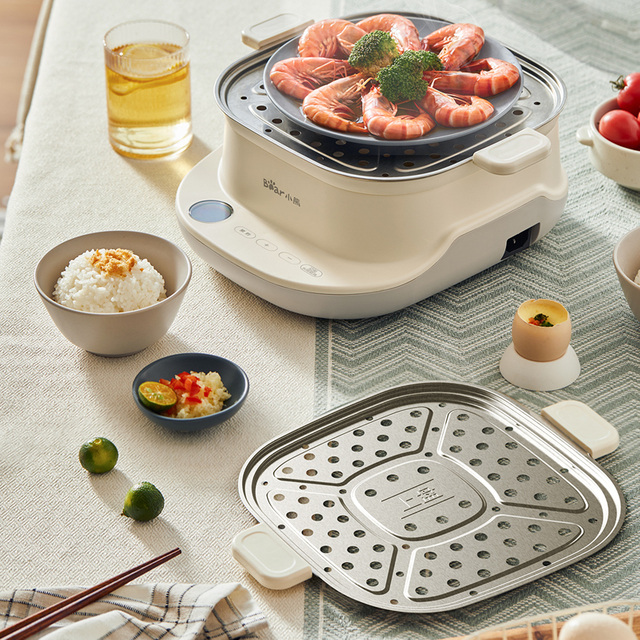 ម៉ាស៊ីនចំហុយអាហារអគ្គិសនី 6L